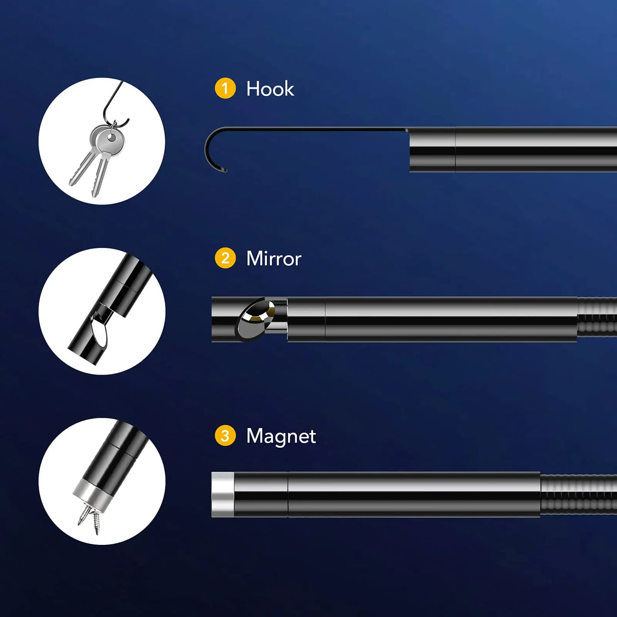 Launch VSP-600 Borescope Inspection Camera IP67 Waterproof VSP600