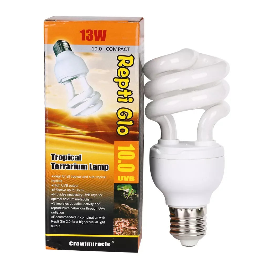 UV Glow Lamp Reptile Light Bulb Energy Saving
