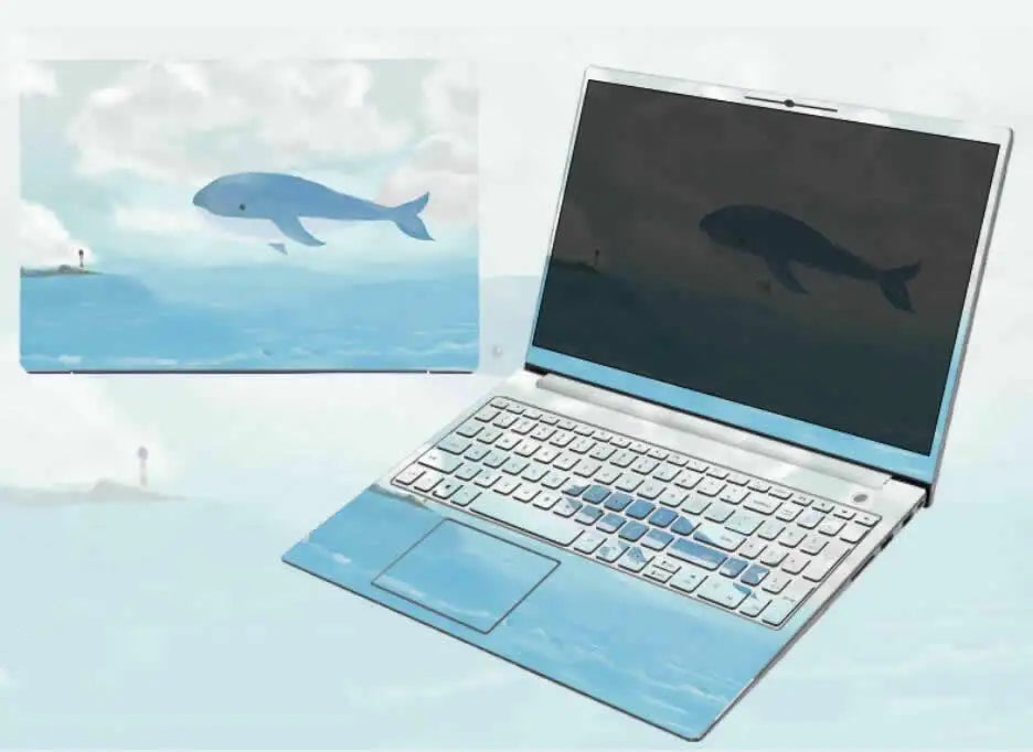 KH Laptop Sticker Skin Decals Cover Protector Guard