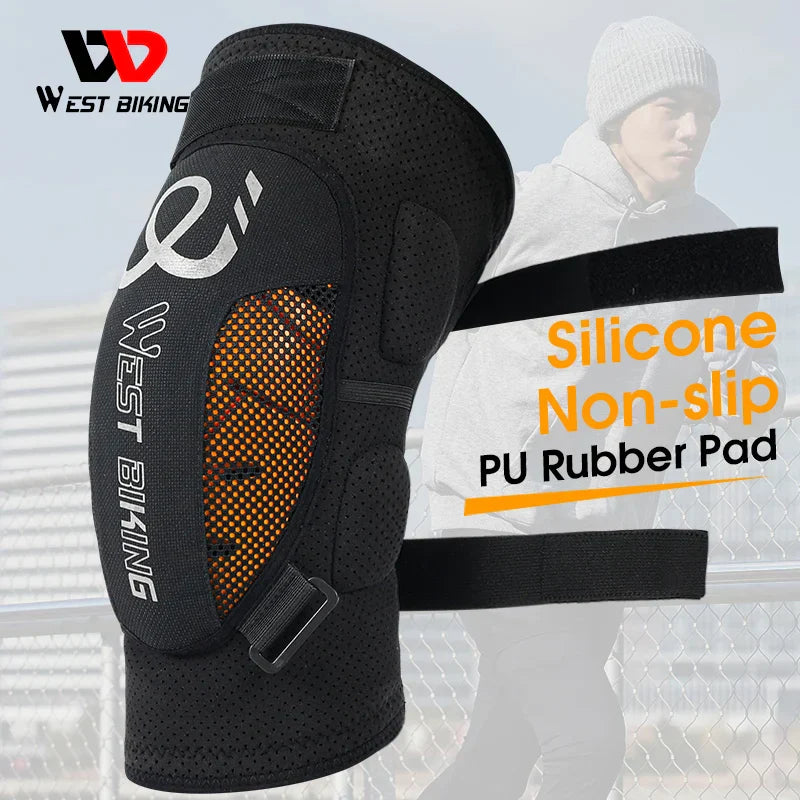 WEST BIKING Knee Pads Cycling Protector With PU