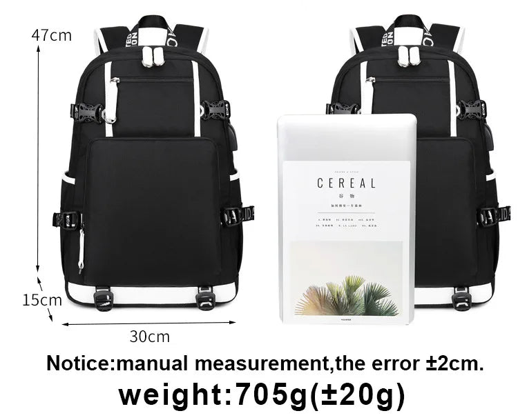 Friday Night Funkin Backpacks For School Multifunction USB