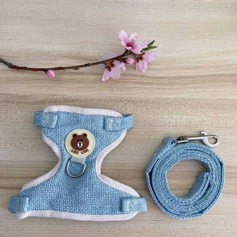 Rabbits Accessories Bunny Collar Animal Harness Cat Leash