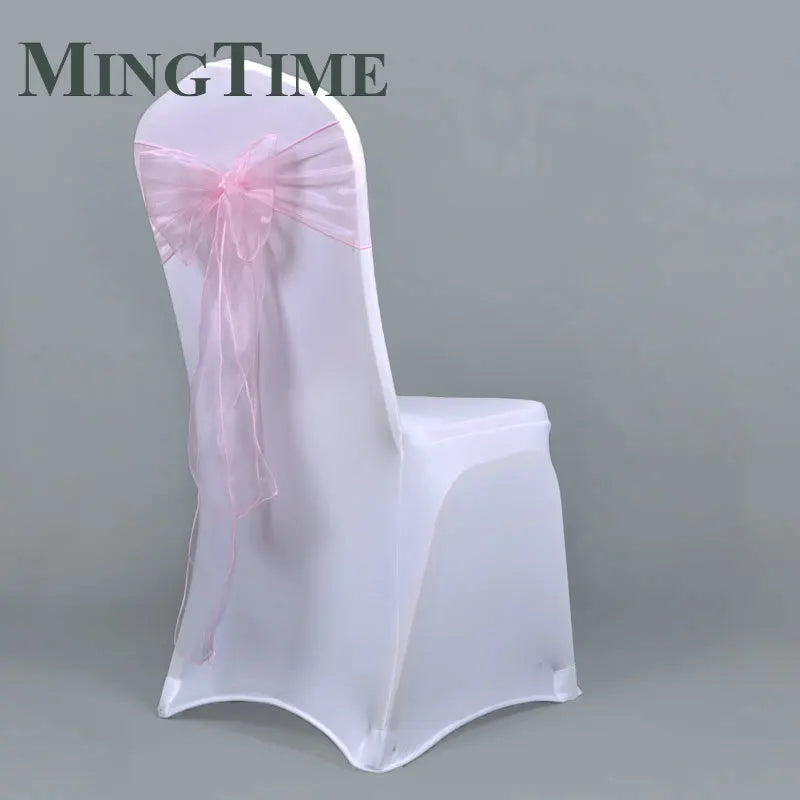 25pcs 275cm Sheer Organza Chair Sashes Band Ribbon