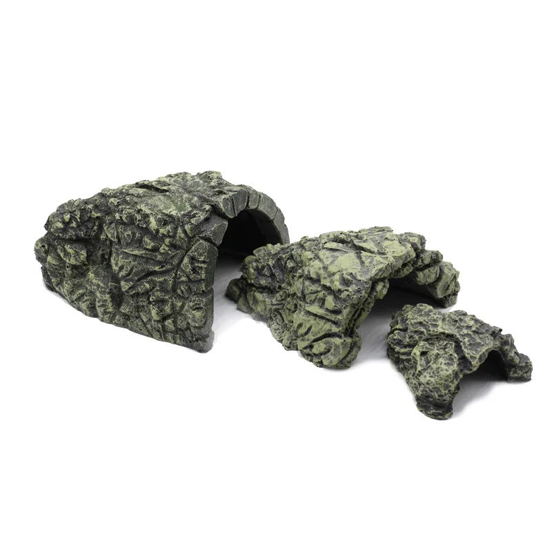 Reptile Hiding Cave Lizard Snake Turtle Hide Rest