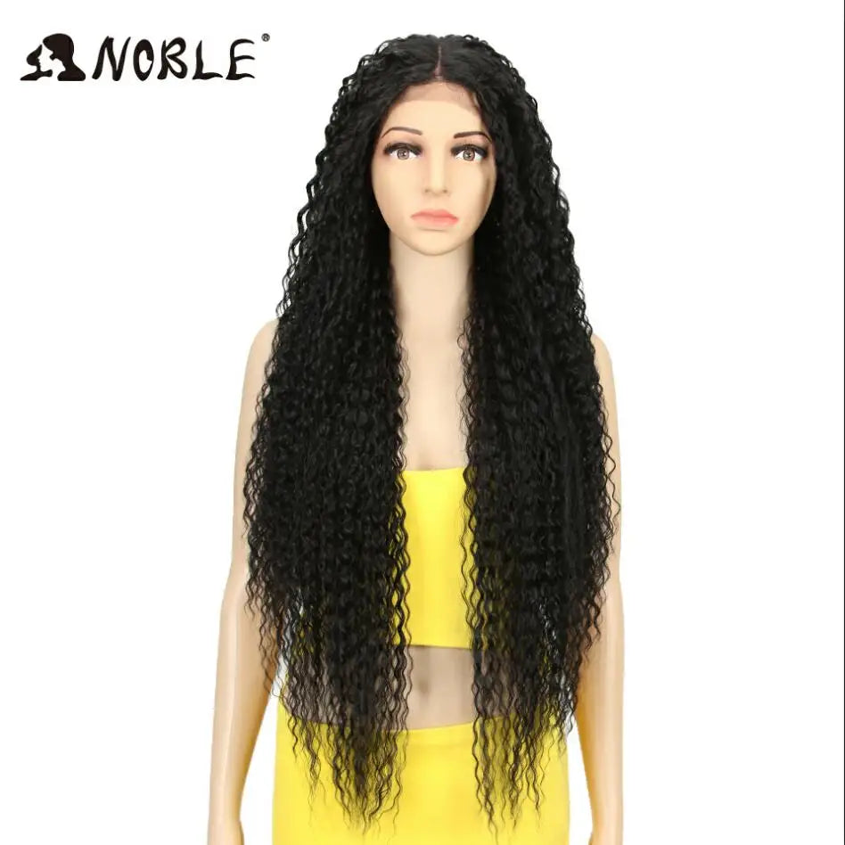 Noble Synthetic Lace Front Wig 38 Inch Long