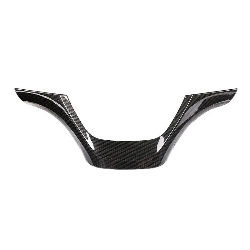 Car Carbon Fiber Interior Steering Wheel Decorative Frame