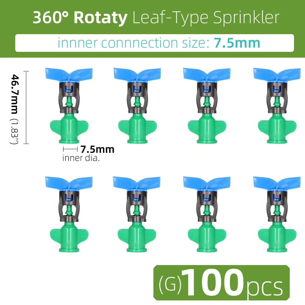 360 Degrees Leaf-Type Automatic Rotary Sprinkler Hanging Fogger