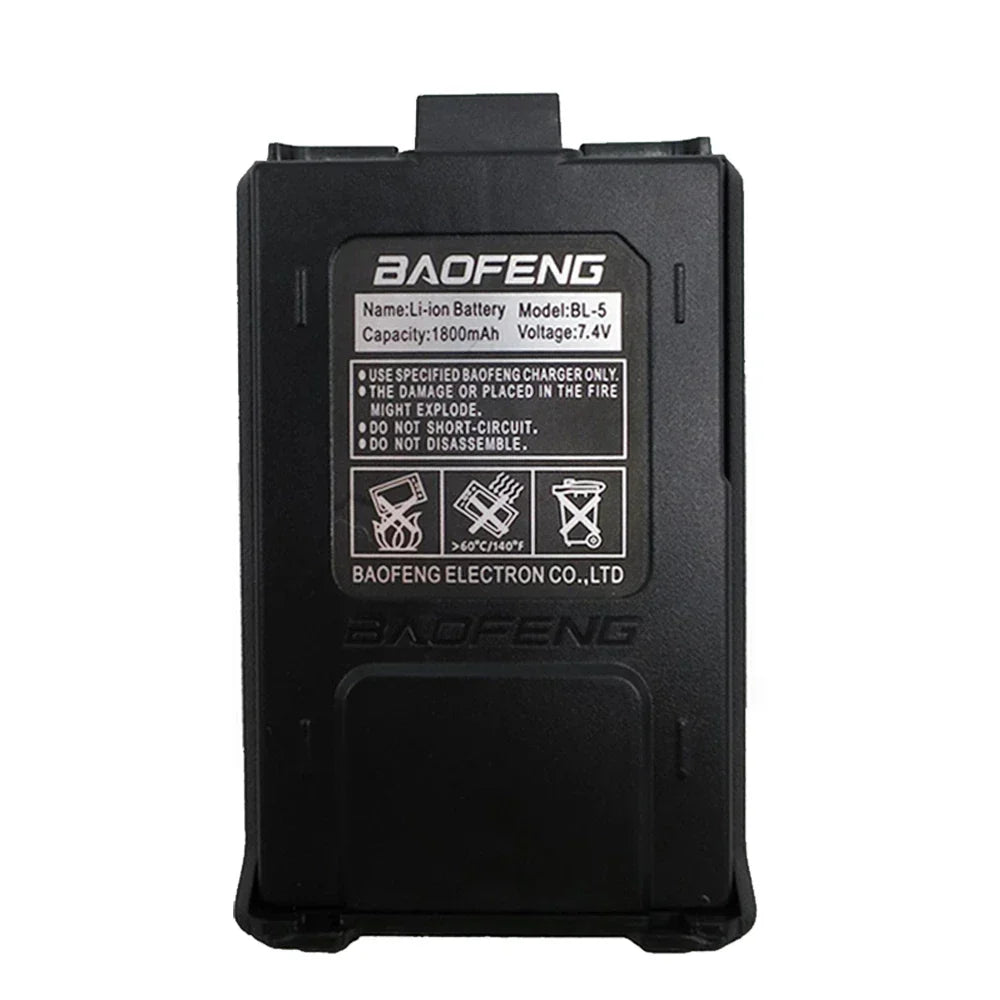 Original Baofeng UV-5R 1800mAh 7.4V Li-on Battery UV5R