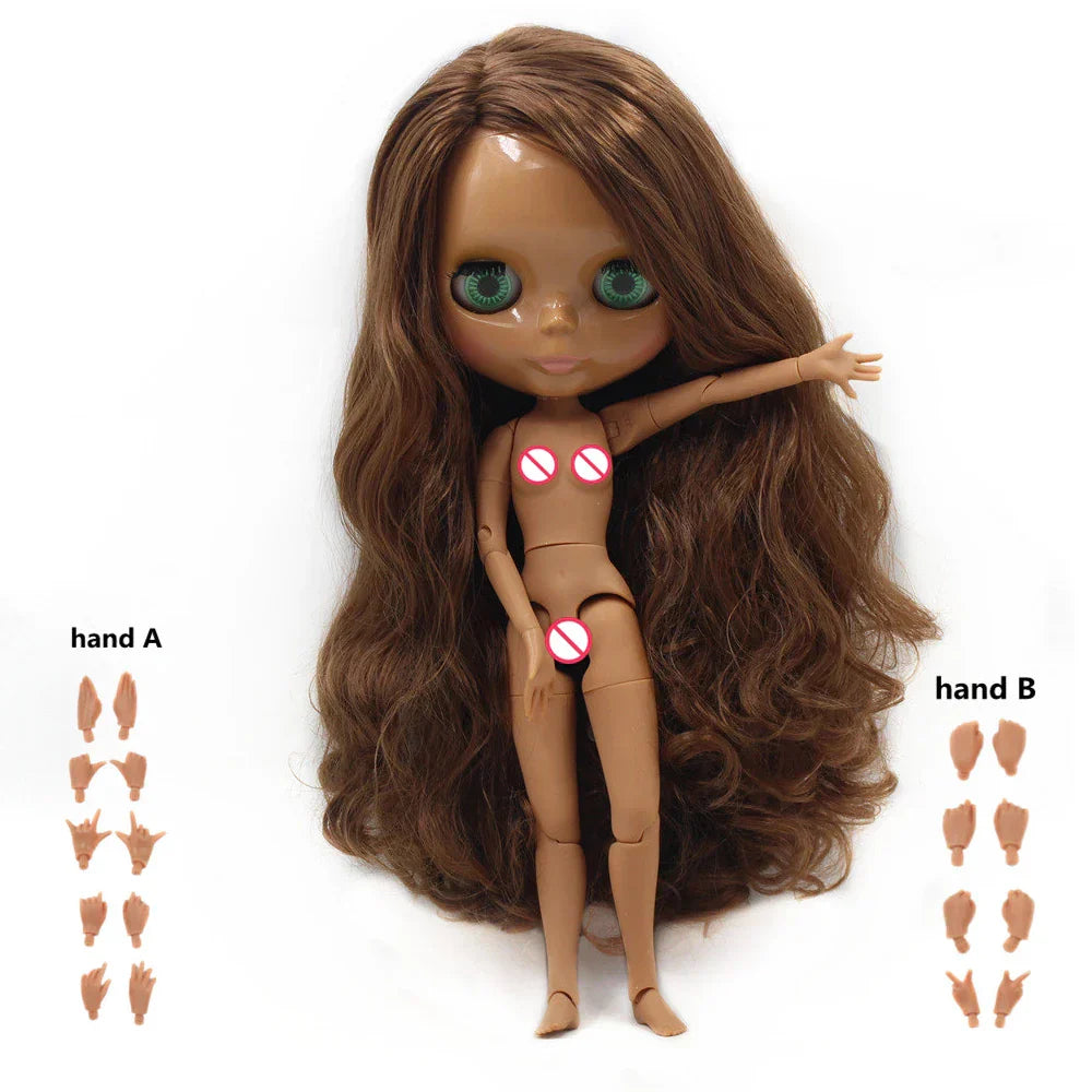 ICY DBS Blyth Doll 1/6 Joint Body DIY BJD toys Fashion Dolls girl gift Special Offer on sale with hand set A&B