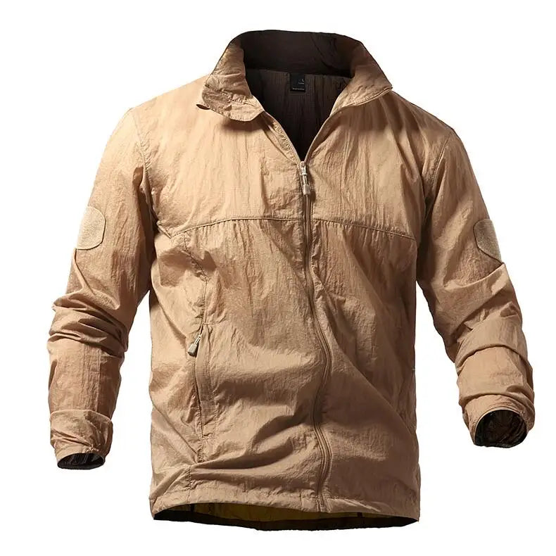 Army Military Jackets Men Summer Thin Waterproof Windbreaker