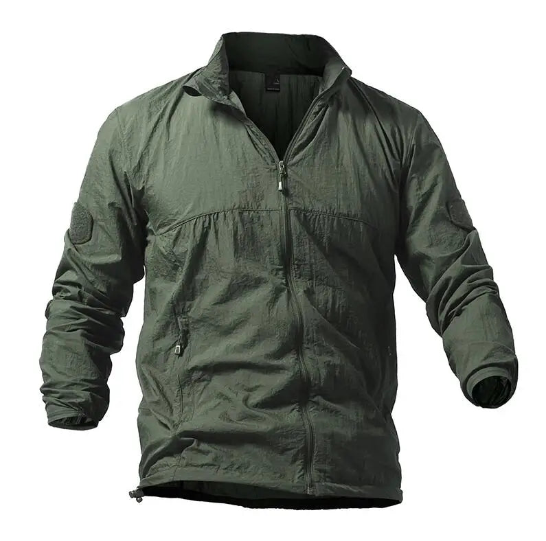 Army Military Jackets Men Summer Thin Waterproof Windbreaker