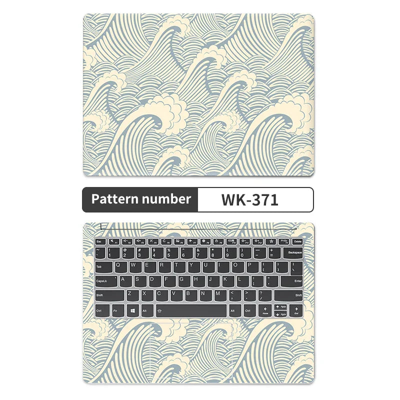 Universal Sea Wave Laptop Cover Sticker Skins Notebook