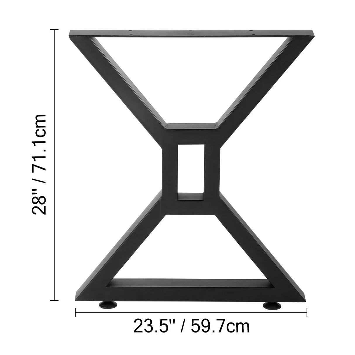 VEVOR 2PCS Table Legs Metal Simple DIY Table