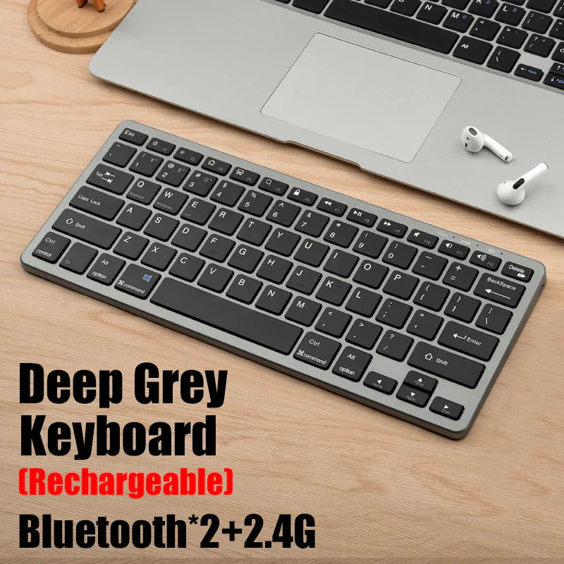 Wireless Keyboard Bluetooth 5.0&2.4G Mini Multimedia teclado bluetooth