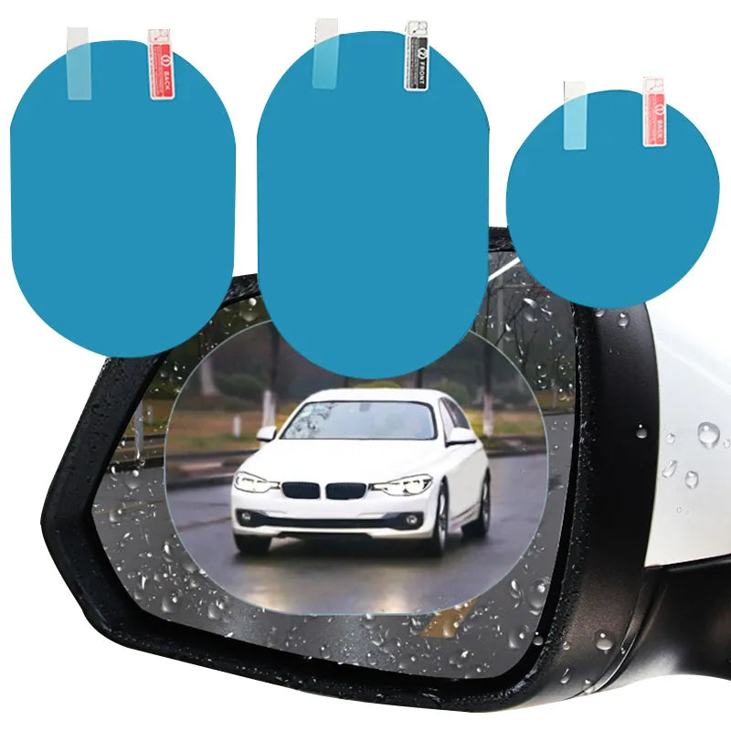 2 Pcs Car Sticker Rainproof Film For Car
