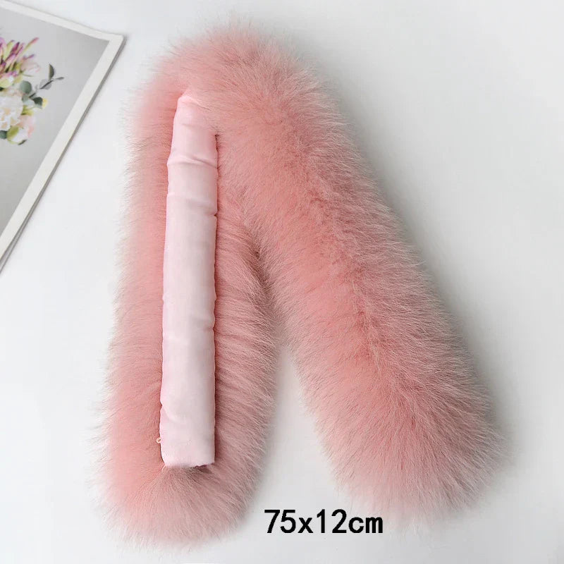 Natural Fur Tapes for Collar DIY Apparel Sewing