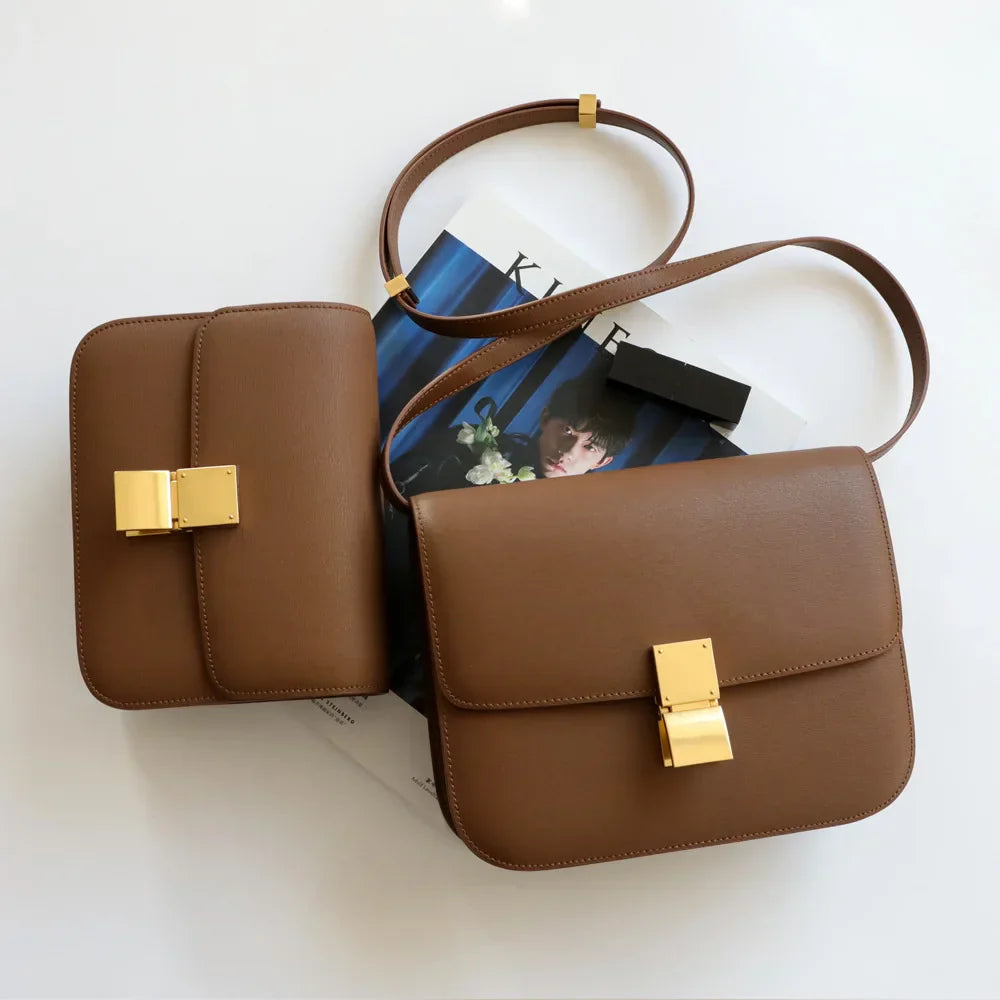 UBELLIN Women's Bag Lady Luxury Box Bag Retro