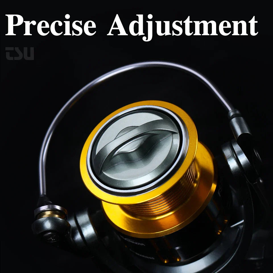 TSURINOYA Long Casting Spinning Fishing Reel FS 2000