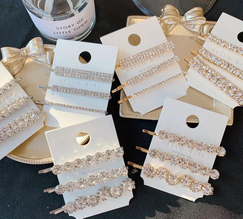 Super Flash Rhinestone Combination Premium Luxury Hair Clip