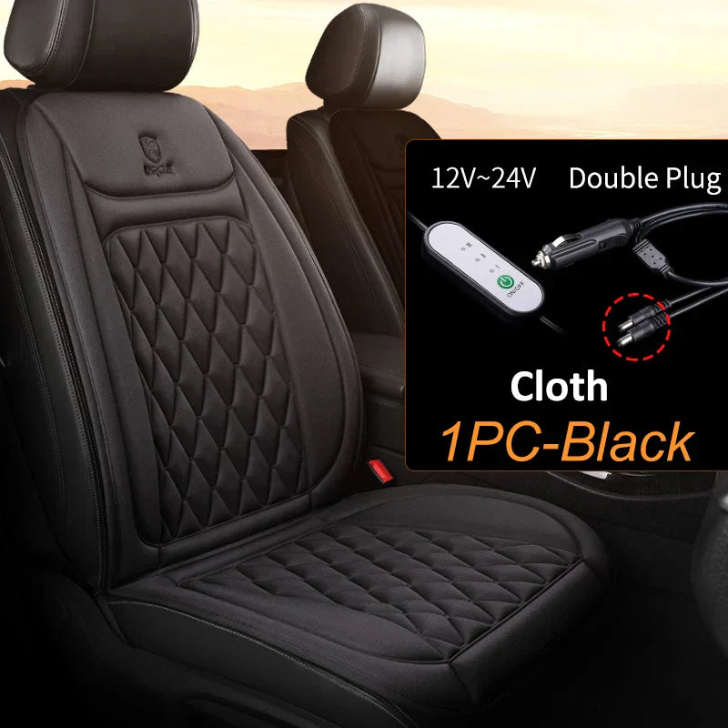 Karcle Heated Car Seat Cover Electric Heated Car