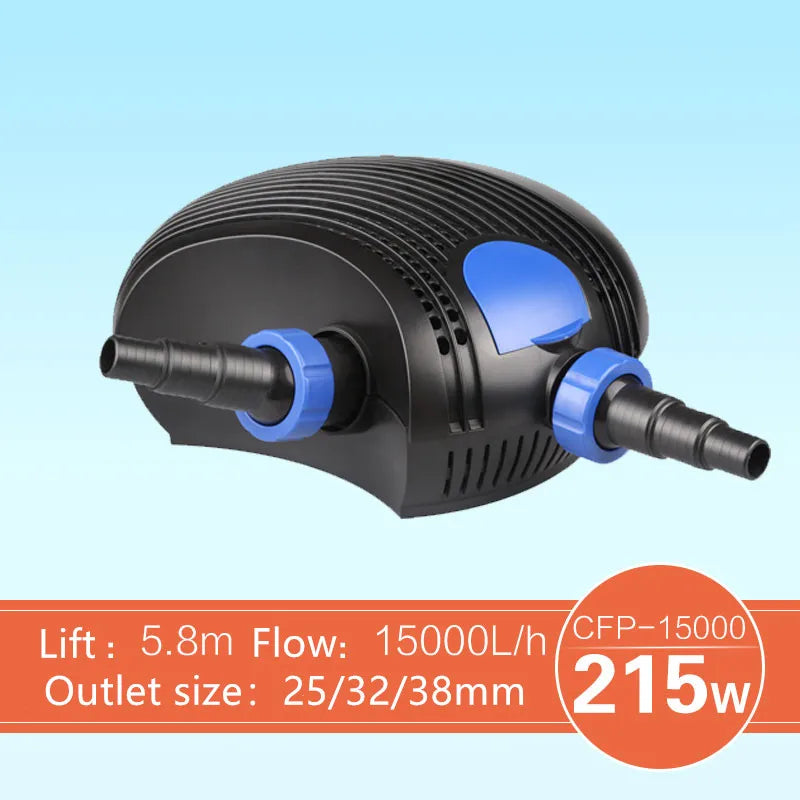 High-lift and large-flow aquarium fish pond pumping cycle