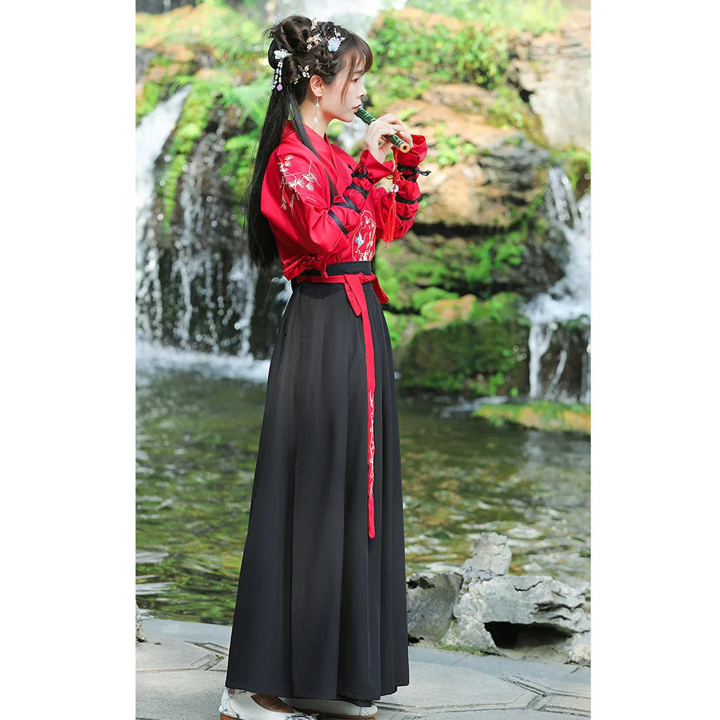 Japanese Vintage Kimono Samurai Cosplay Clothing Woman Man