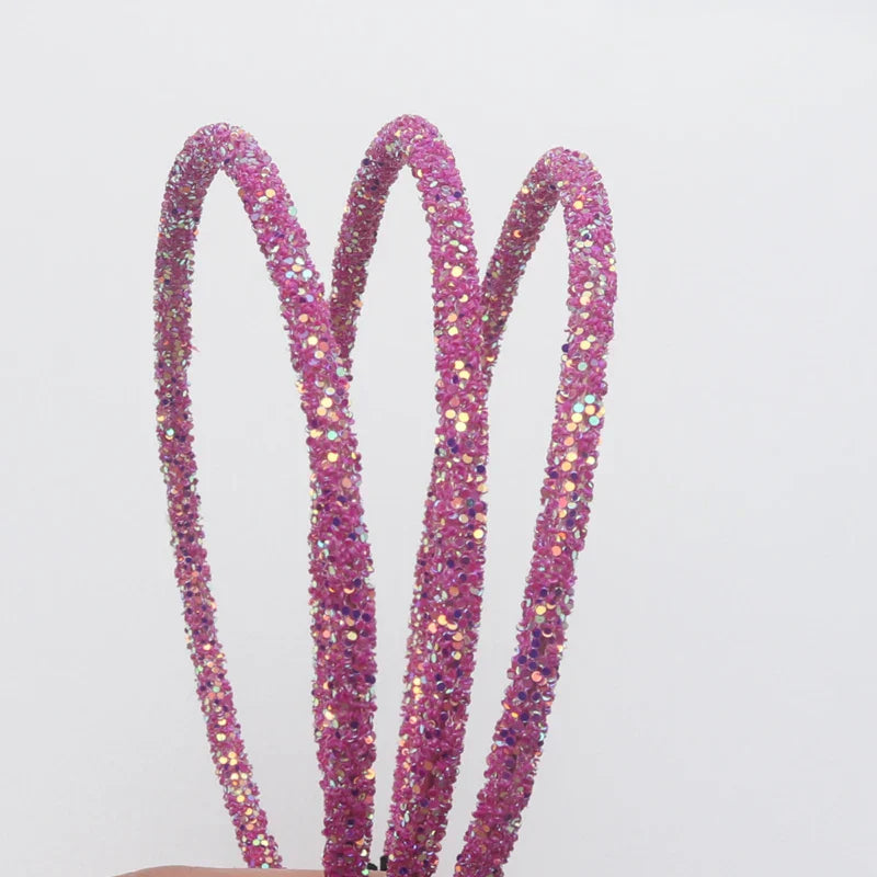 3 Piece New Girls Glitter Hair Accessories Kids