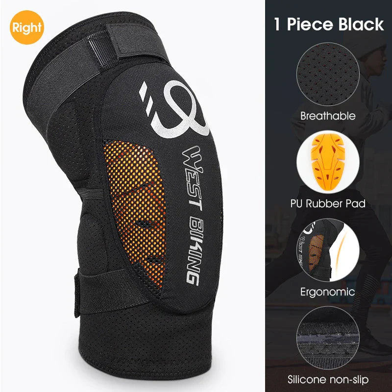 WEST BIKING Knee Pads Cycling Protector With PU