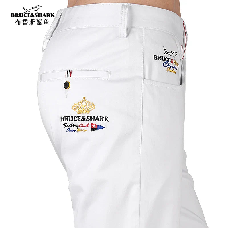 Bruce&Shark Men's Pants Summer Fashions Luxury Men's Pants
