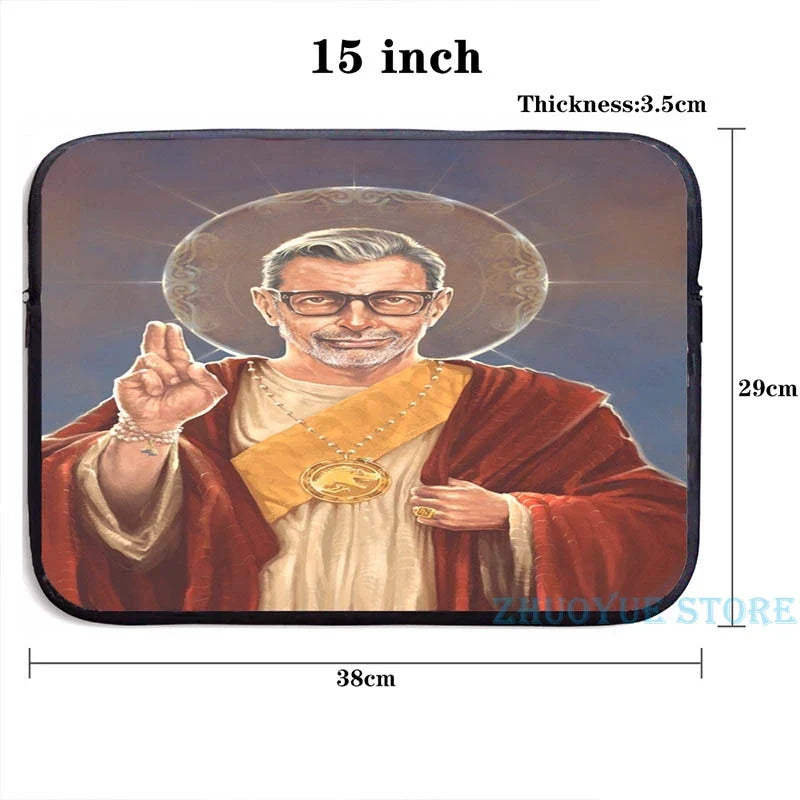 Funny Graphic print Saint Jeff of Goldblum USB