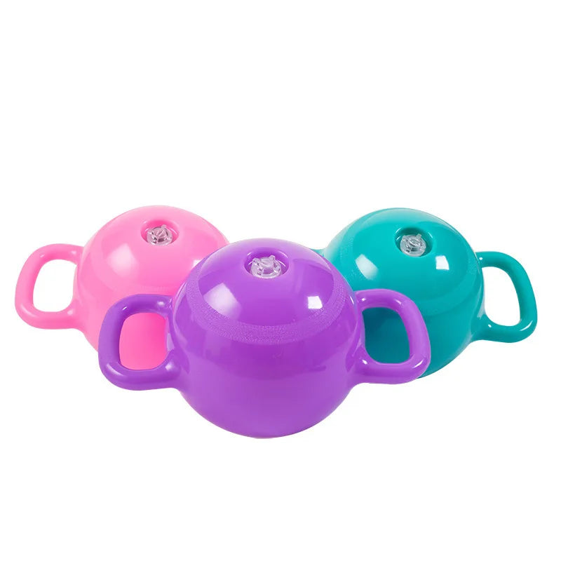 New Double Handle Dumbbell Water Injection Portable Kettle
