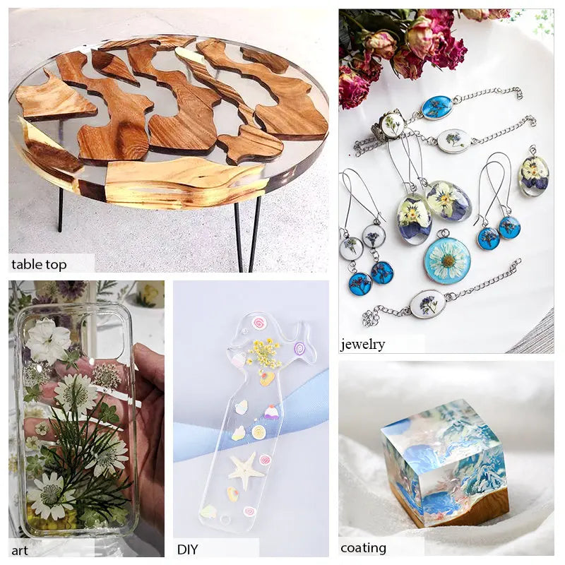 1:1 Clear Epoxy Resin Crystal Clear Art Resin
