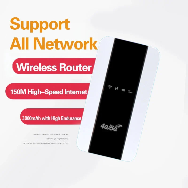 DNXT Universal and Unlocked 4G Mobile Wifi Router