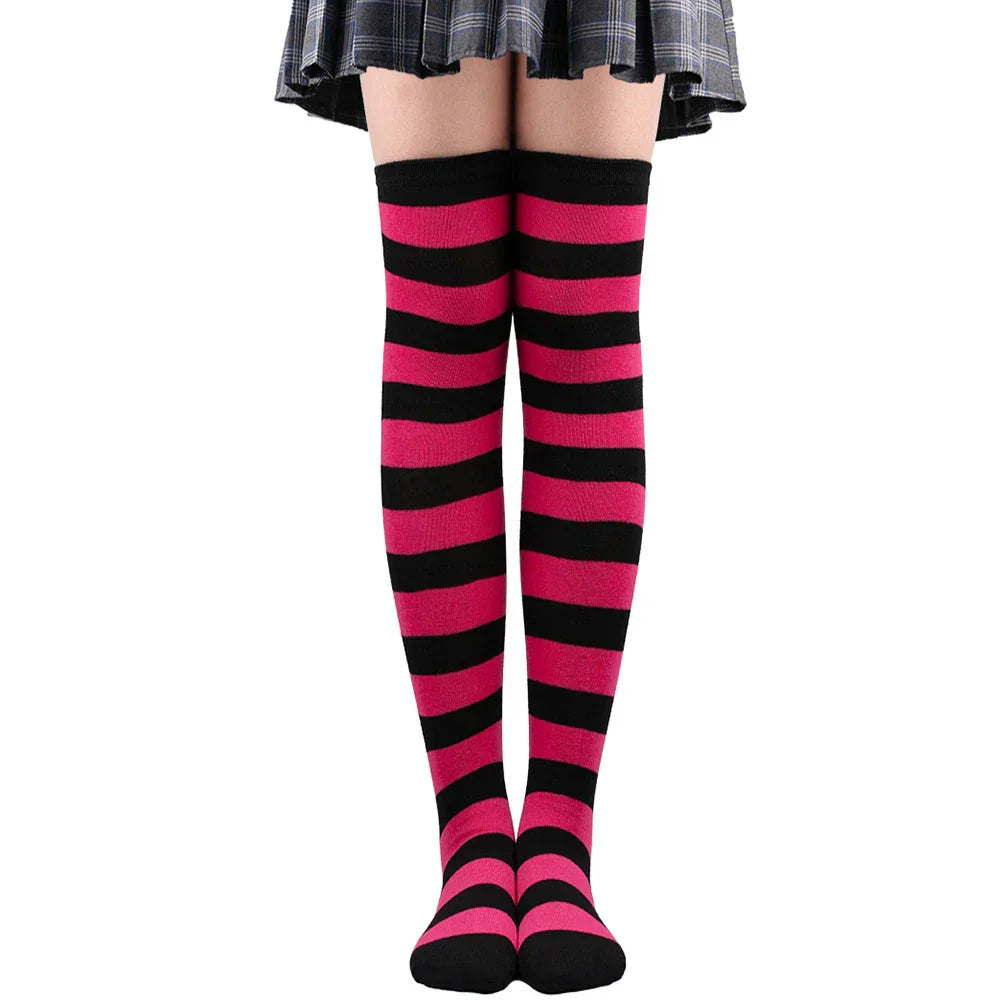 Women's Thigh High Over The Knee Socks For