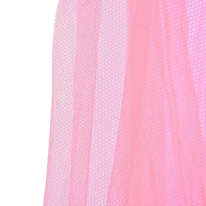 Romantic Pink Round Mosquito Lace Net For Baby
