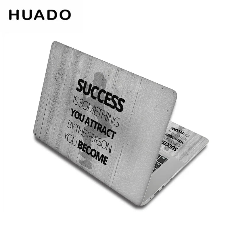 Motivational Words Laptop Skin Sticker 13.3" 15" 15.6"