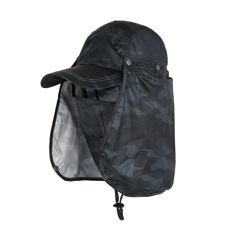 Protective Chapeu Feminino Neck Cover Ear Flap UV