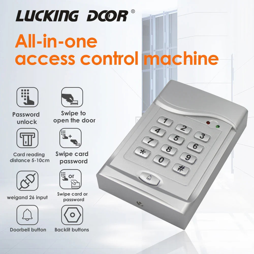125khz RFID Card access controller wiegand 26 input