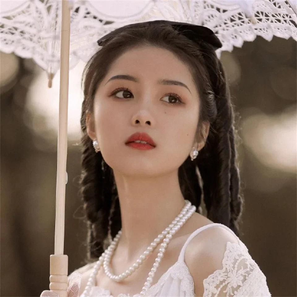 AS Synthetic Retro Ponytail with Comb Europen Princess