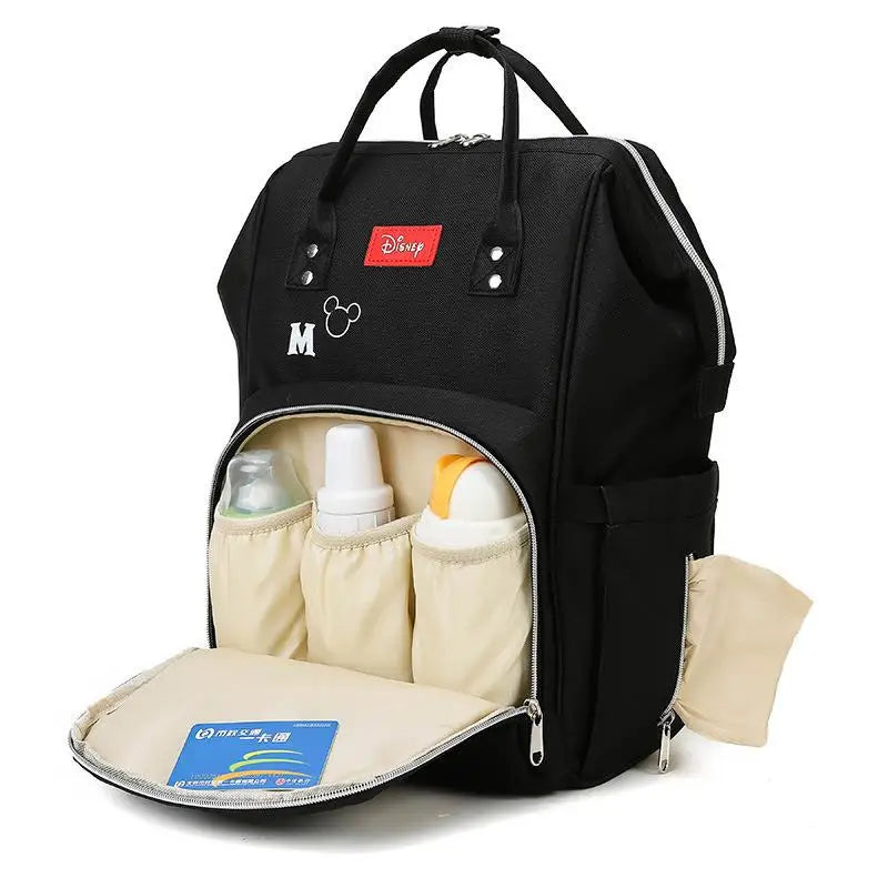 Disney Diaper Mummy Baby Bag Backpack Multi-function Large