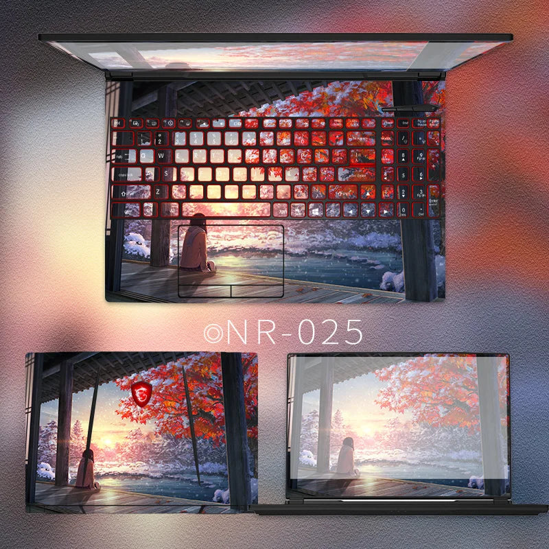 KH Laptop Sticker Skin Decals Cover Protector Guard