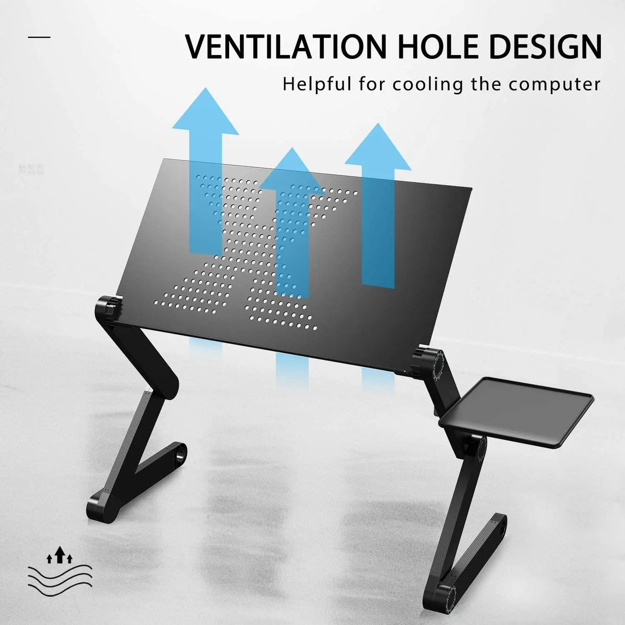 Laptop Stand Portable Notebook Computer Table Foldable PC