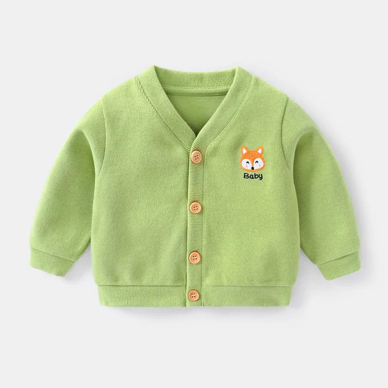Newborn Baby Clothes Cotton Solid Baby Boys Girls