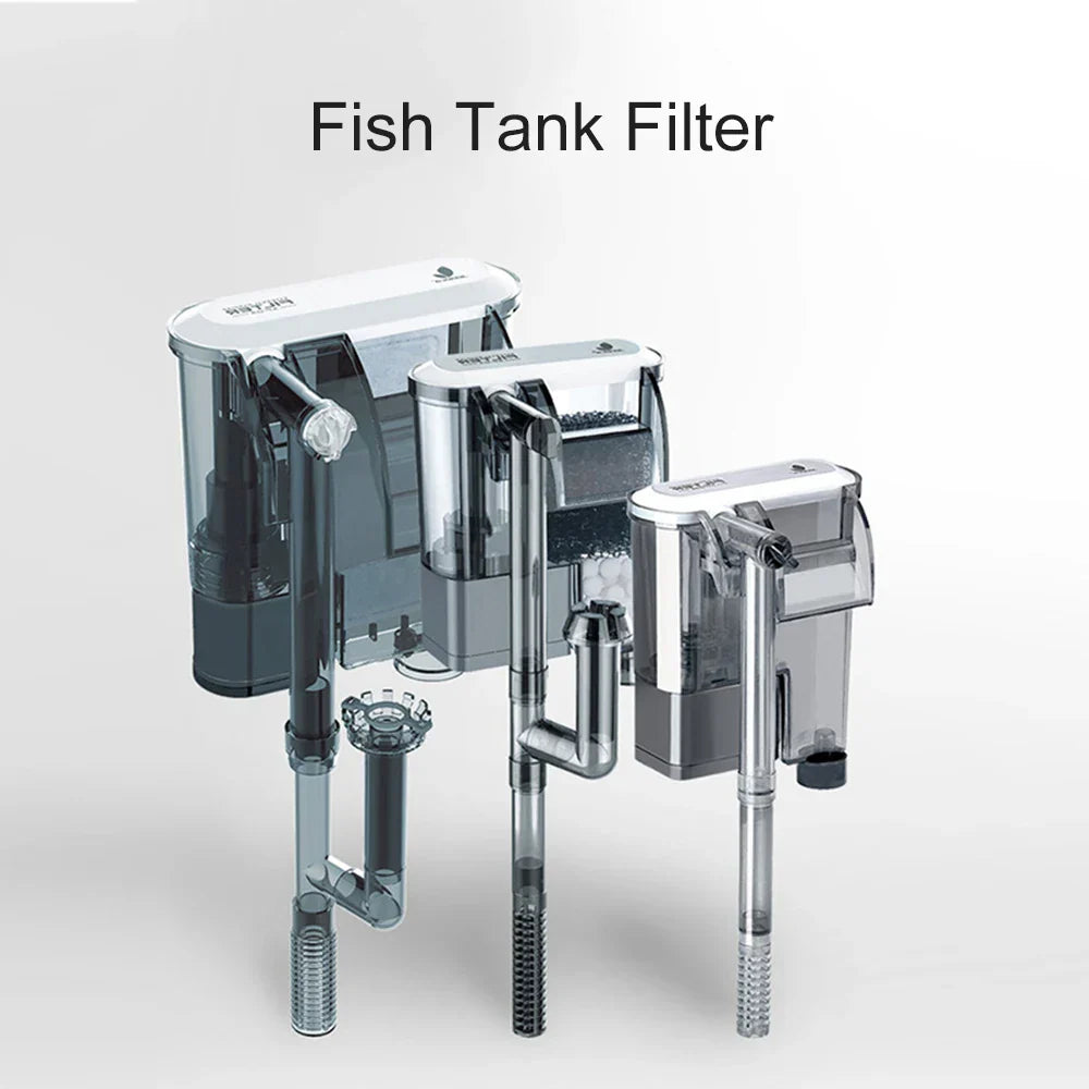 220V Upgrade Aquarium External Waterfall Filter Cleaner Silent
