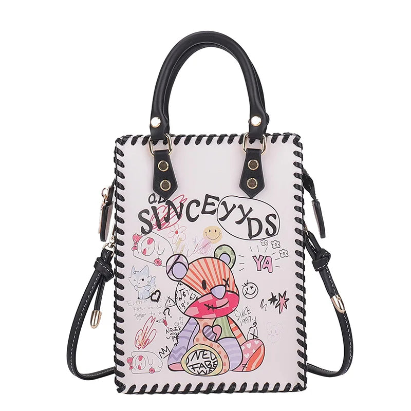 Tote Paper Bag DIY Sewing Kit Portable Women