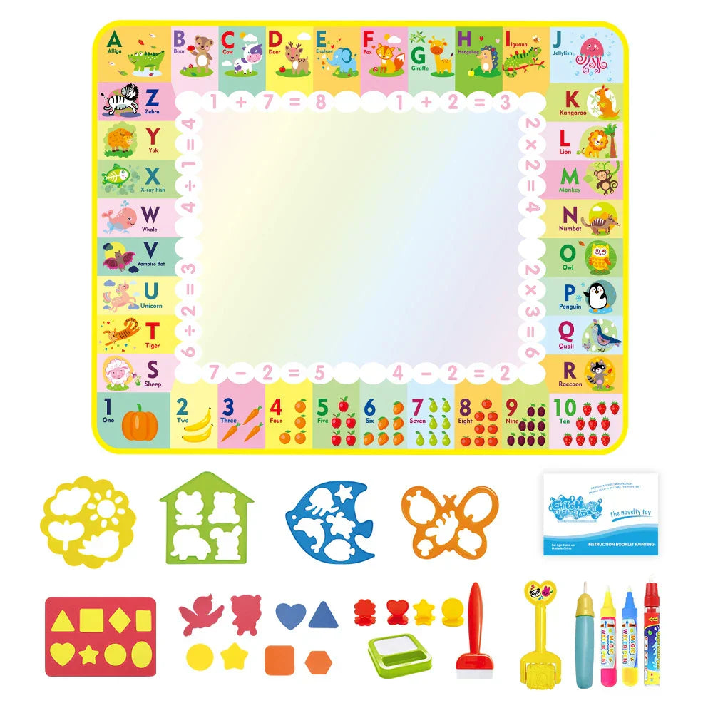 Coolplay Magic Water Drawing Mat Coloring Doodle Mat