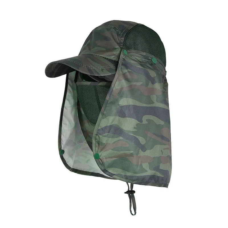 Protective Chapeu Feminino Neck Cover Ear Flap UV
