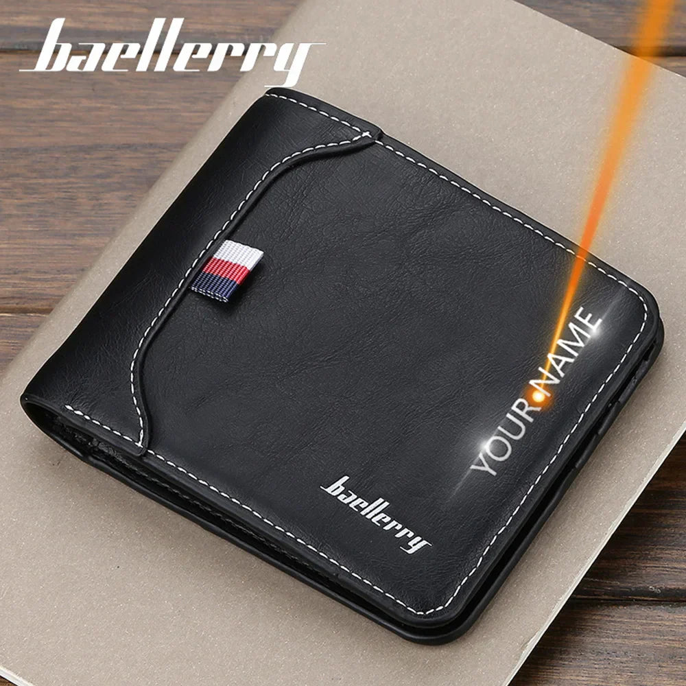 2021 Men’s Wallet – Customized PU Leather Card Holder