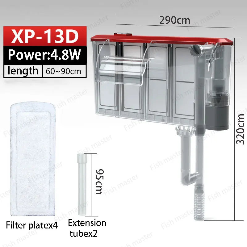 Hang On Up Waterfall Filter Water Pumps Hanging