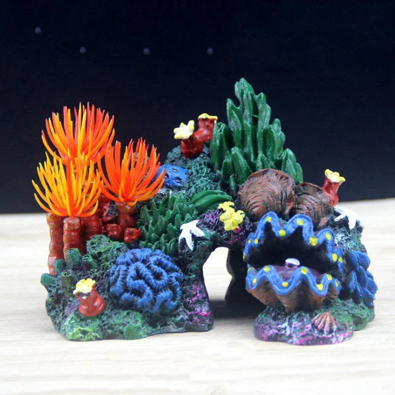 Aquarium Equipment Accessories Rockery Glass Fish Tank Landscaping